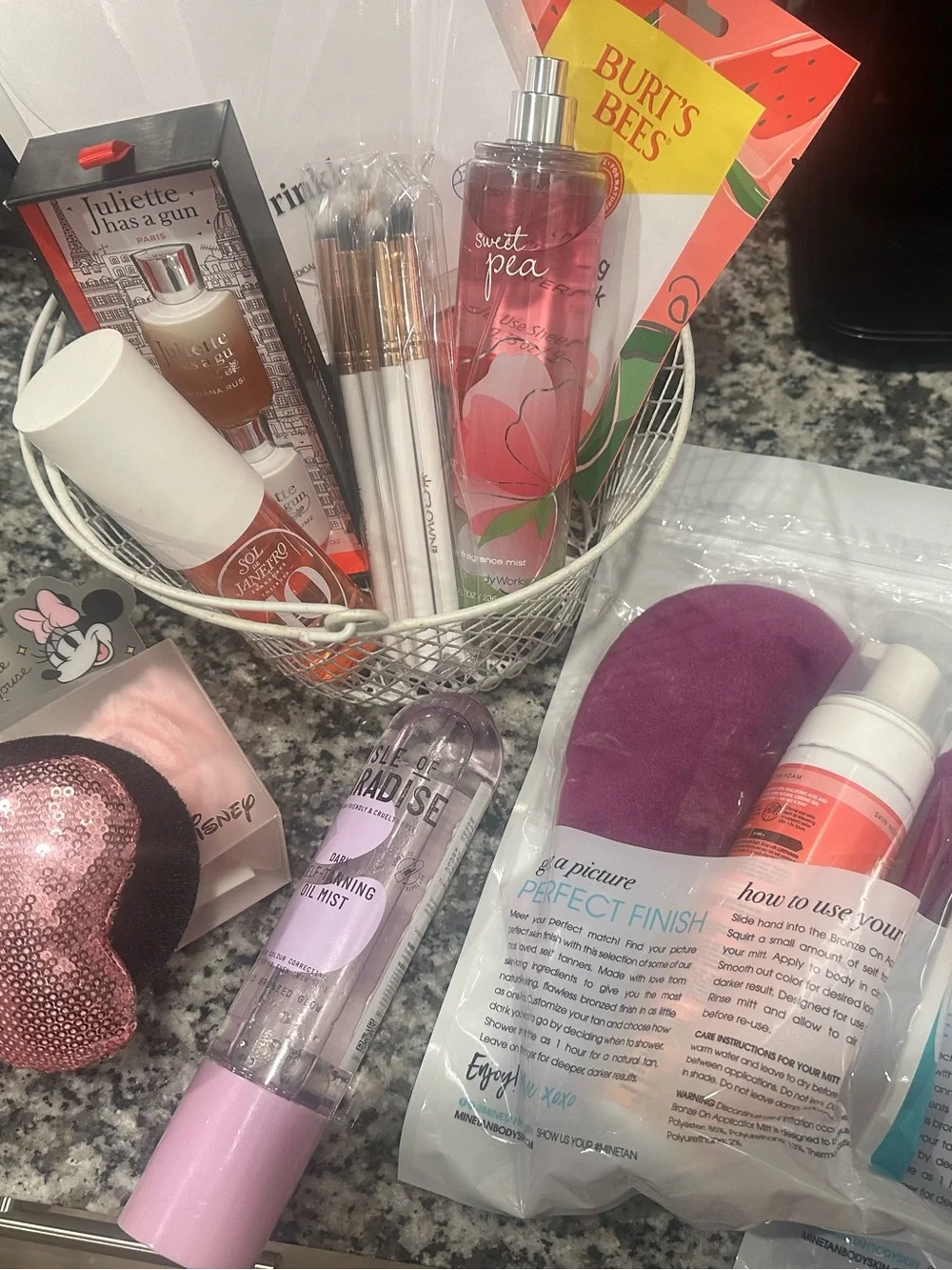 Bath & Body Works Sweet Pea Pink Gradient Fragrance Mist